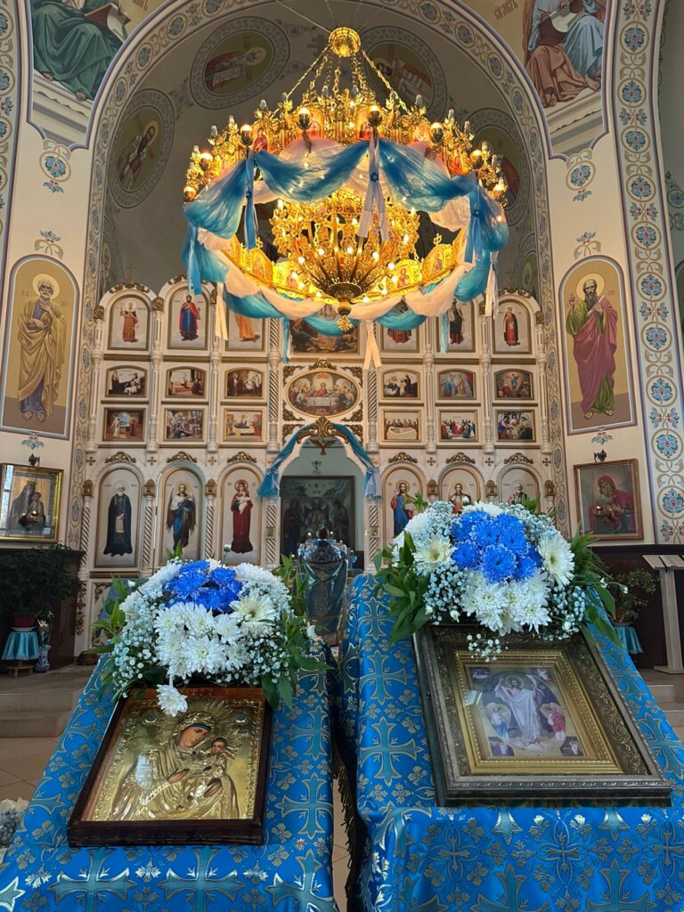 Иверская икона Божией Матери в храме с. Грачёвка