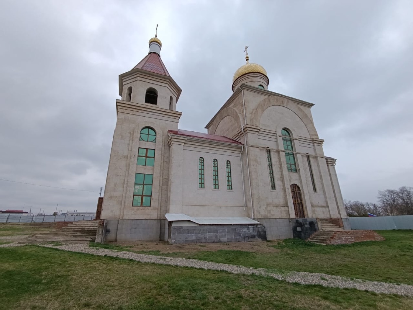 Литургия Преждеосвящённых Даров в храме села Старомарьевка