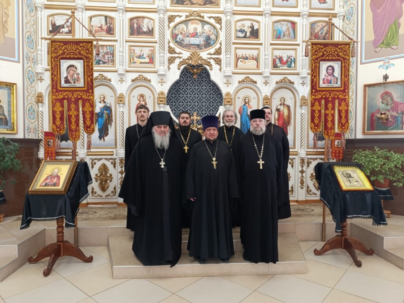 Литургия Преждеосвящённых Даров в храме Иверской иконы Божией Матери