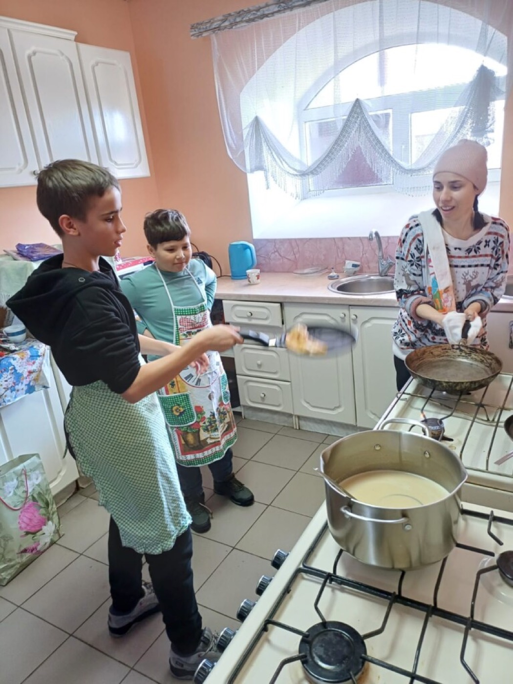 Праздничное чаепитие в воскресной школе