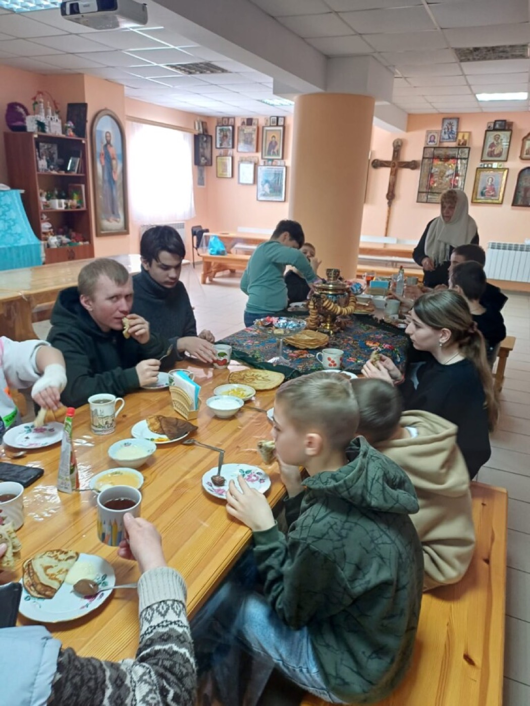 Проводы зимы в воскресной школе