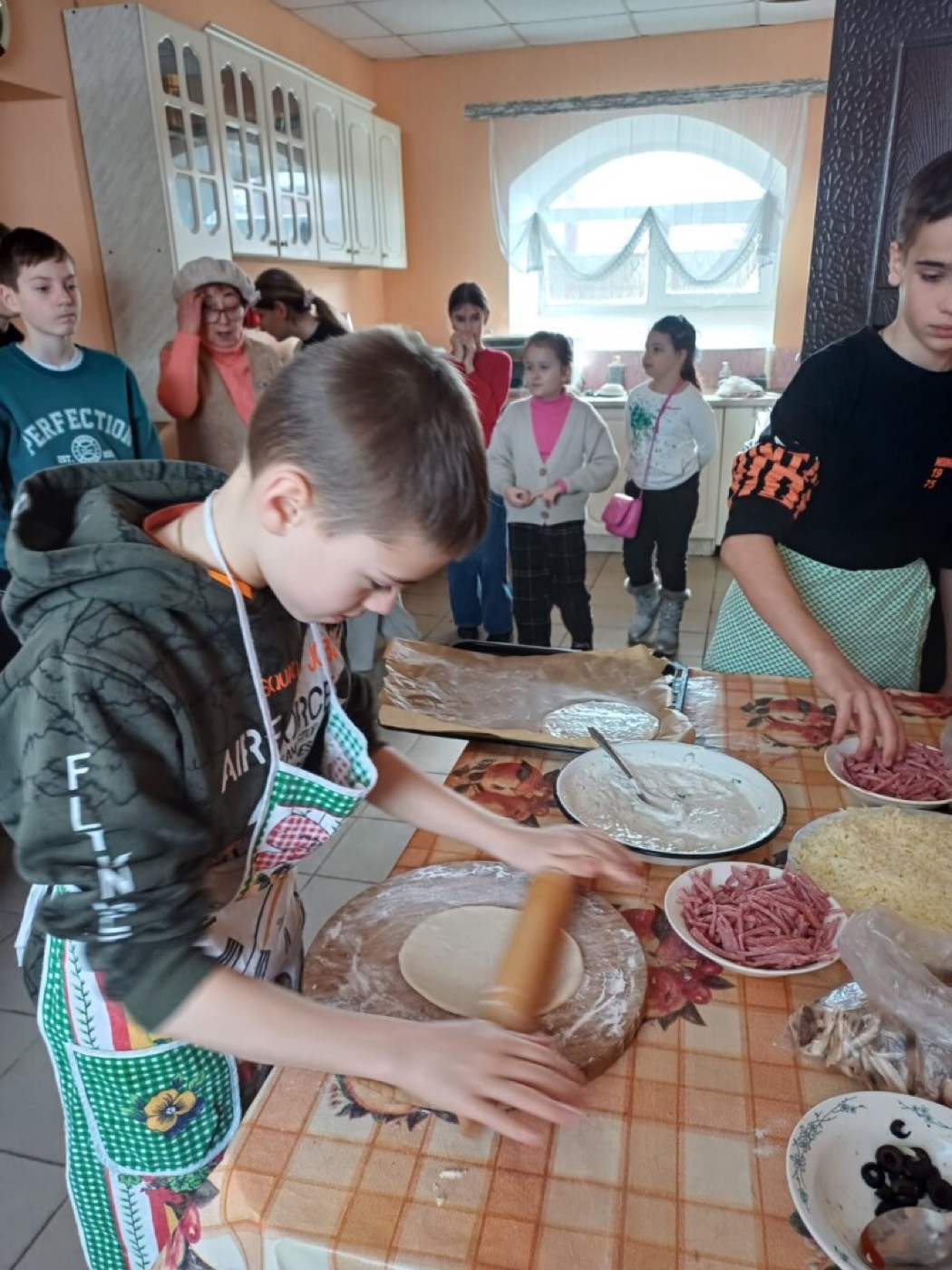 Радость труда и общения на занятии