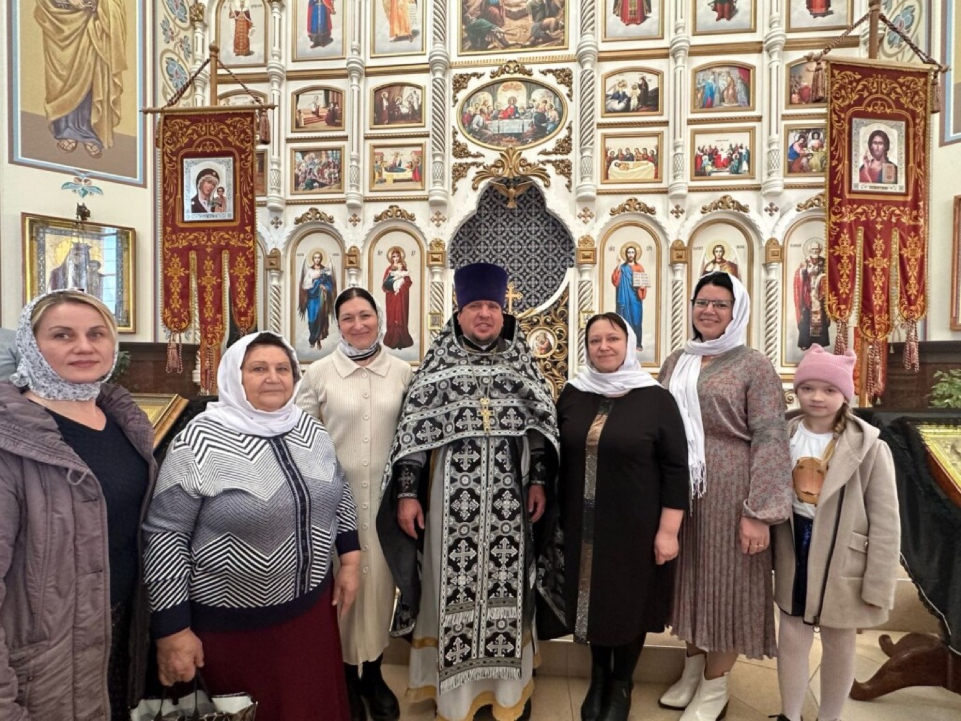 Поздравление после богослужения