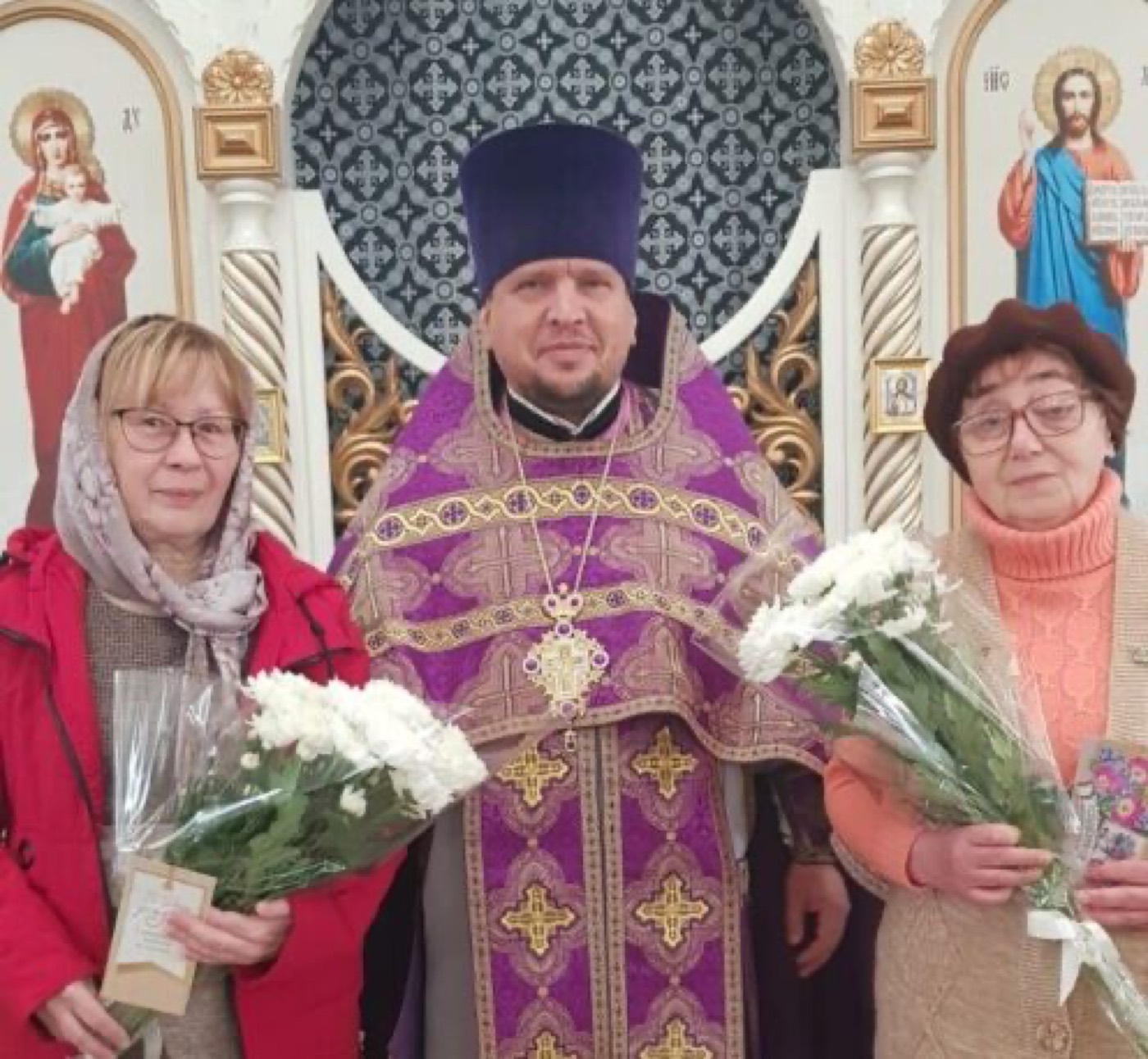 Поздравление учителя воскресной школы и бухгалтера прихода