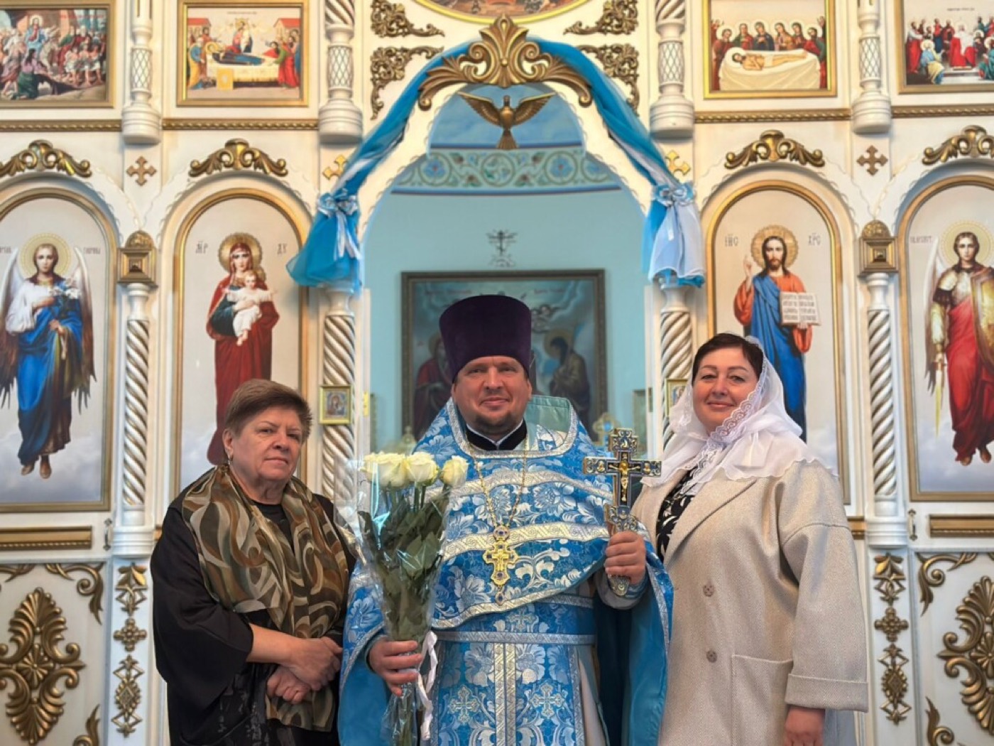 Престольный праздник в храме Иверской иконы Божией Матери, с. Грачёвка