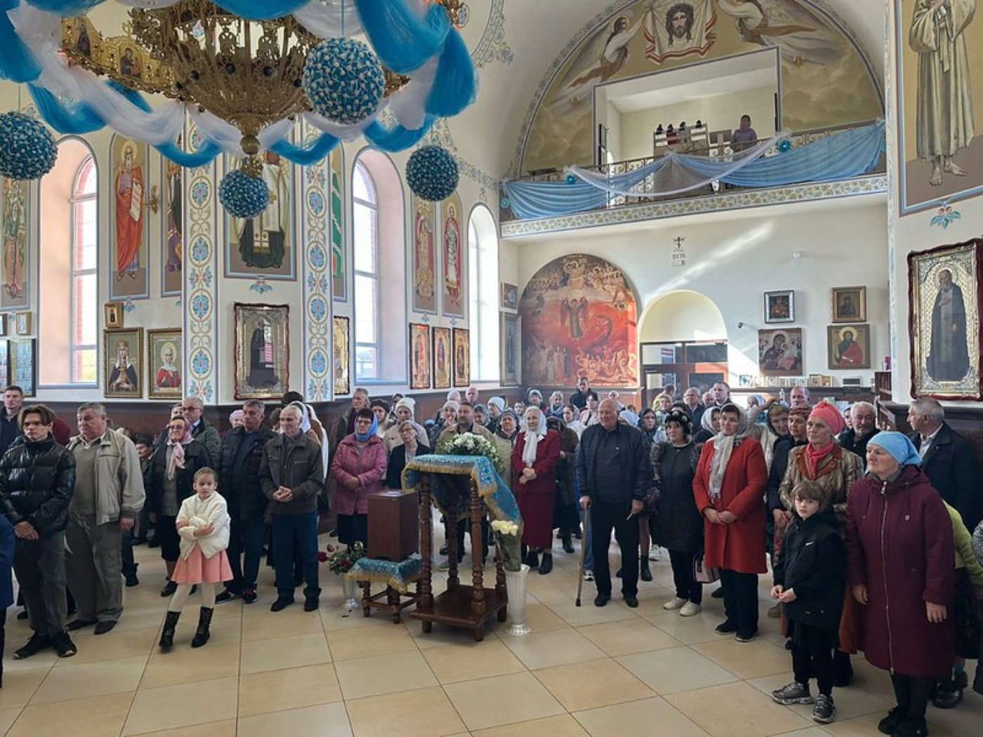 Проповедь за богослужением
