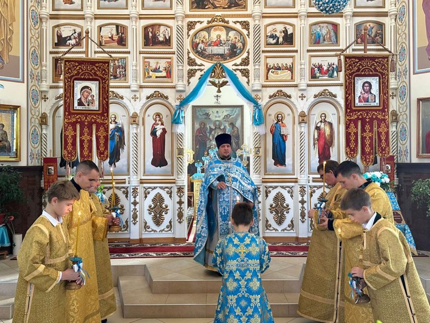 Торжество престольного дня в Грачёвке