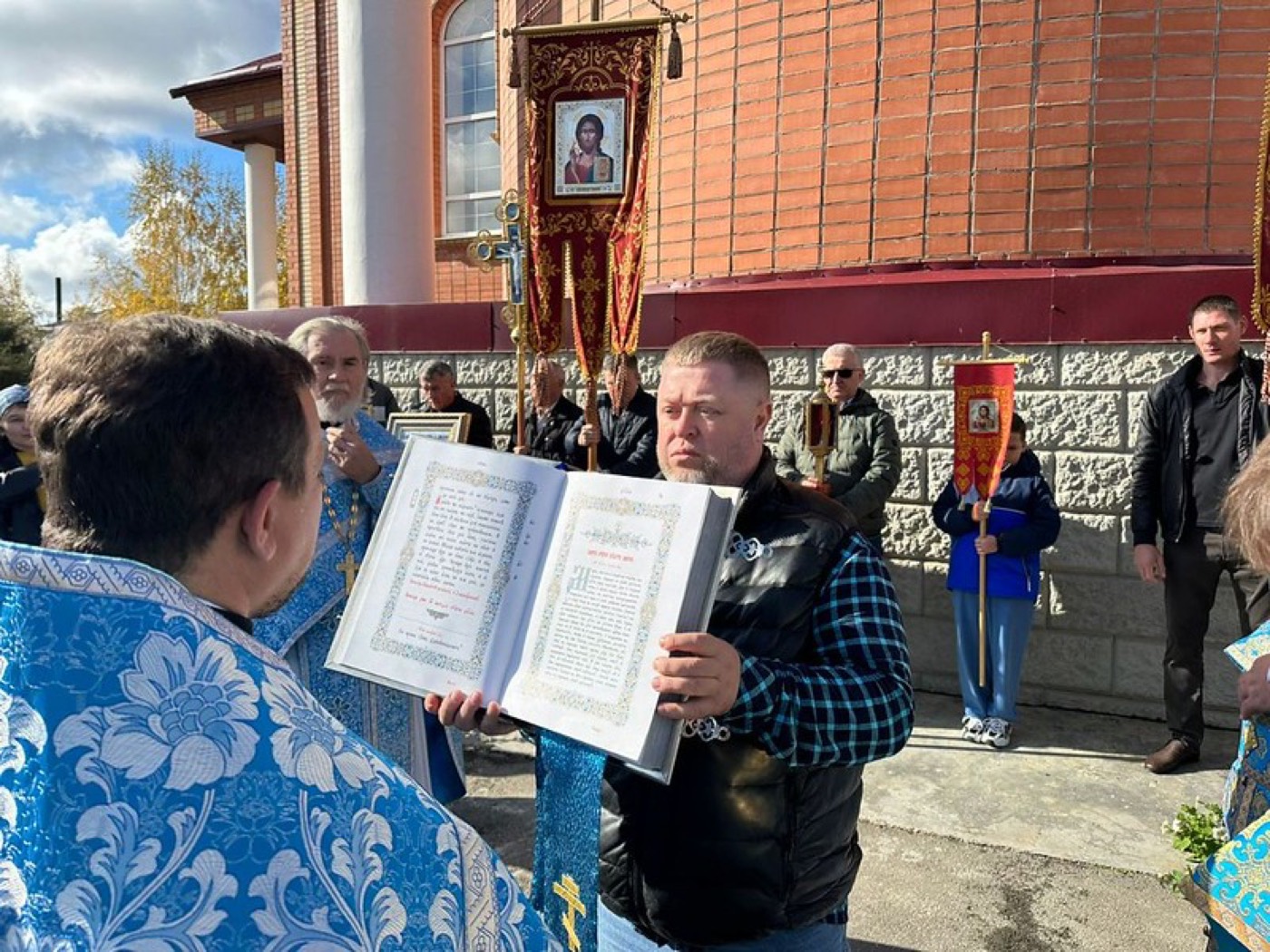 Торжество престольного дня в Грачёвке