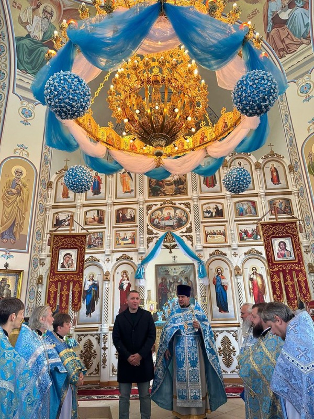 Проповедь за богослужением