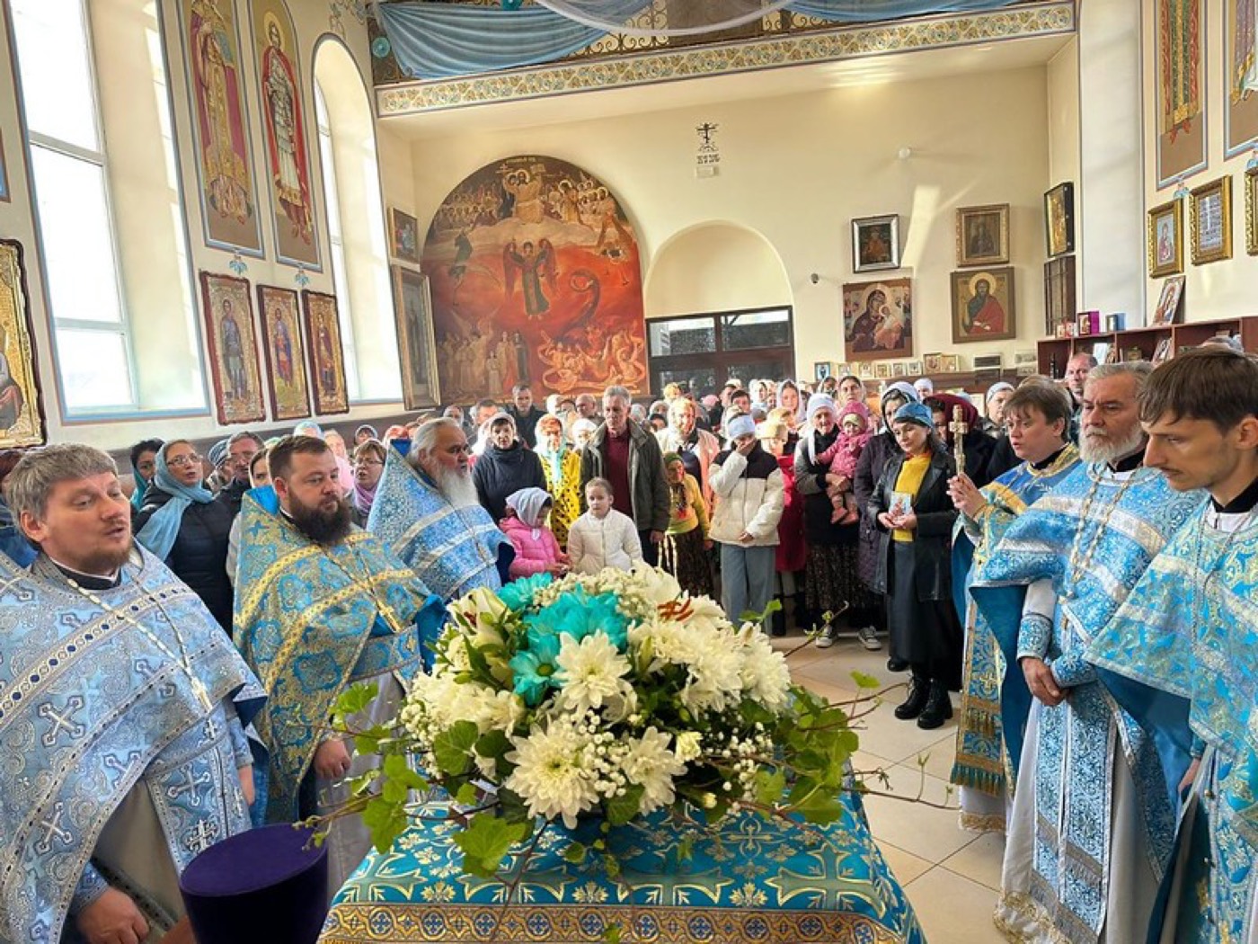 Торжество престольного дня в Грачёвке
