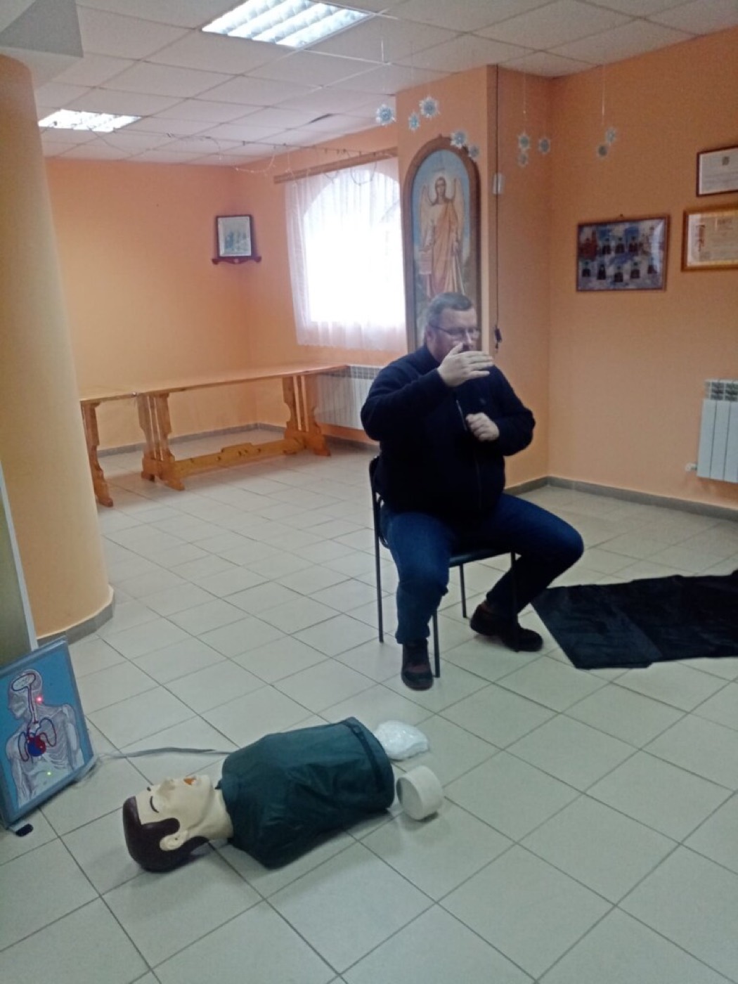 Занятие по оказанию первой помощи в воскресной школе