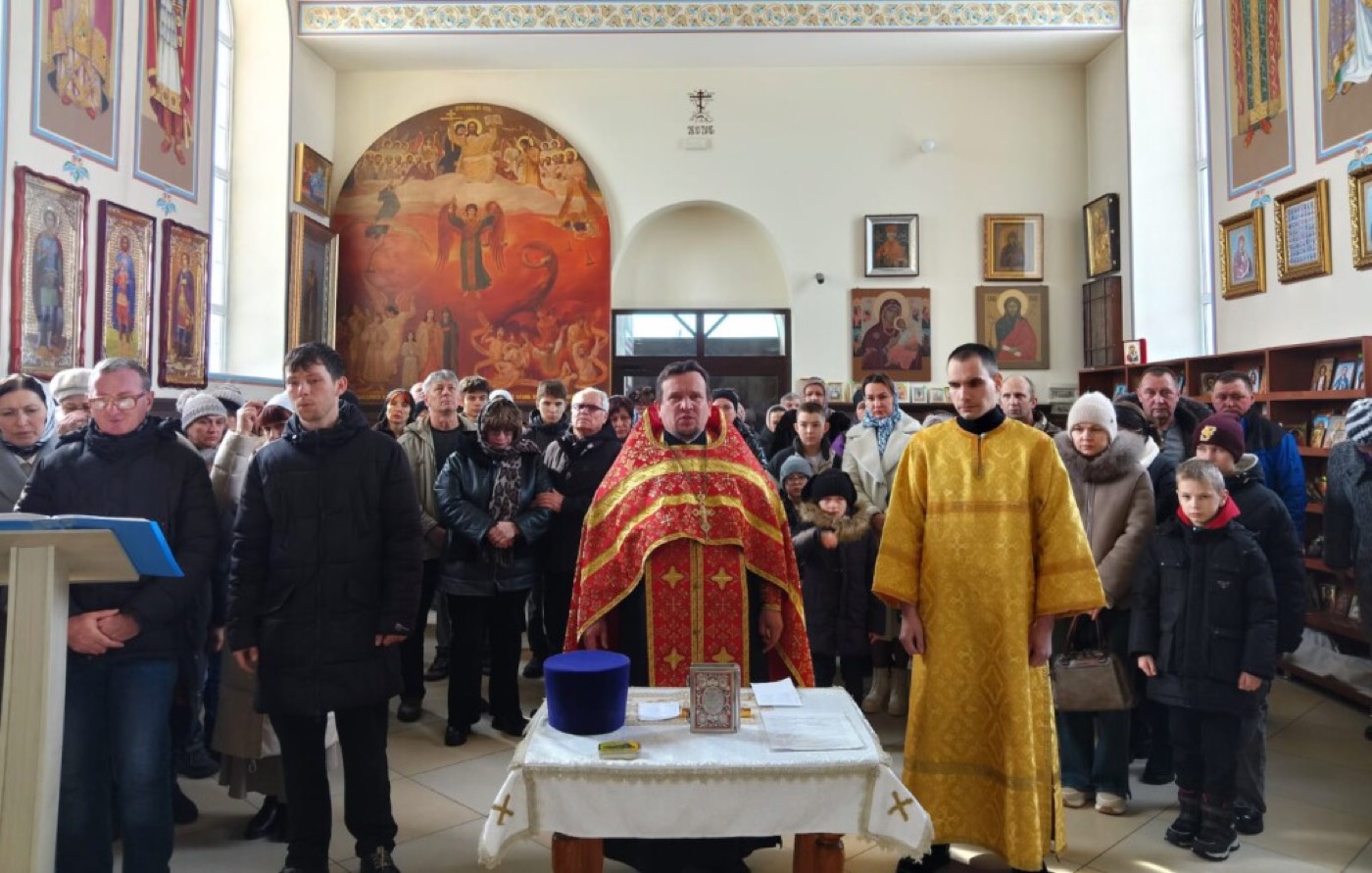 Обращение благочинного к собравшимся